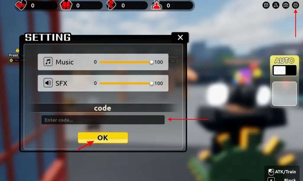 Train to Fight Codes