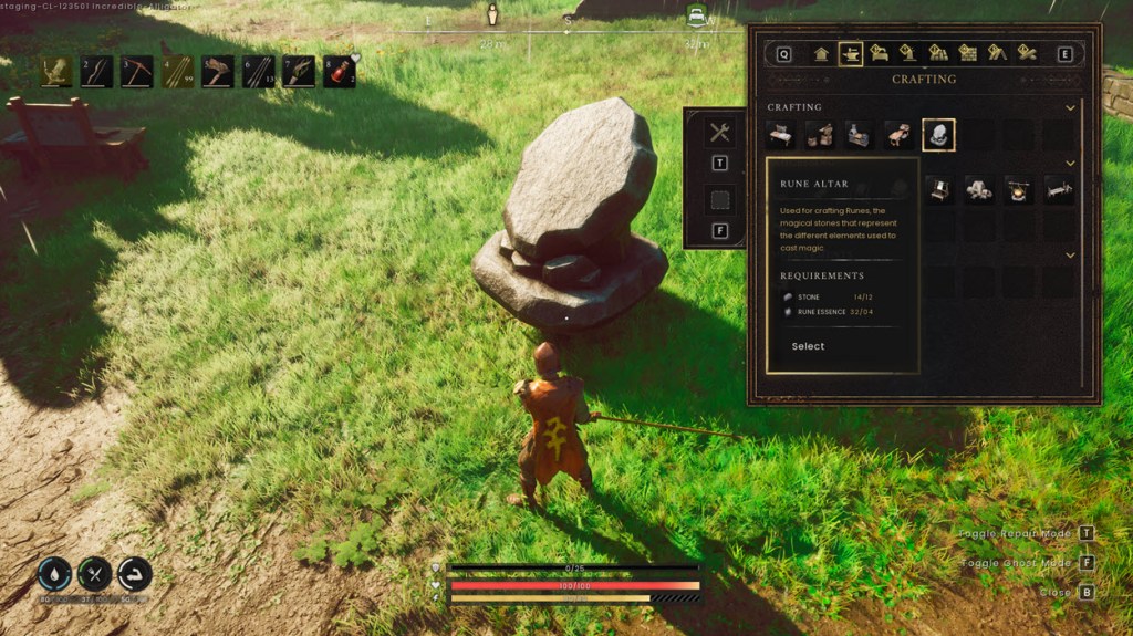 Xây dựng bàn thờ Rune trong Runescape Rồng