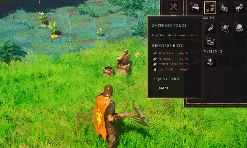 Build Smithing Forge in RuneScape DragonWilds