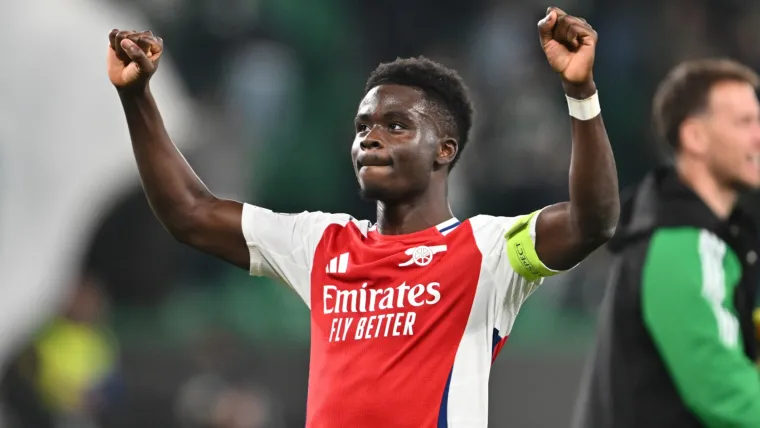 Arsenal Winger Bukayo Saka Arsenal Winger Bukayo Saka