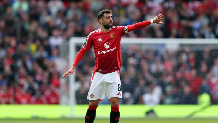 Bruno Fernandes của Manchester United 052625. Bruno Fernandes của Manchester United 052625.