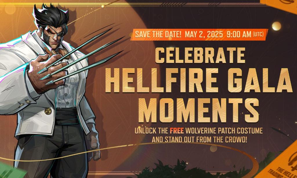 Hellfire Gala Moments promo art with Wolverine in Marvel Rivals