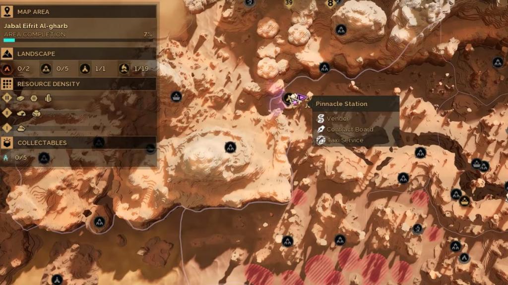 Arno location in Dune Awakening