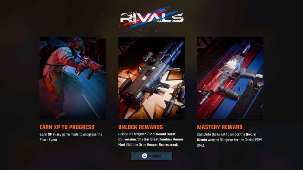 Tổng quan về sự kiện của Black Ops 6 Rivals