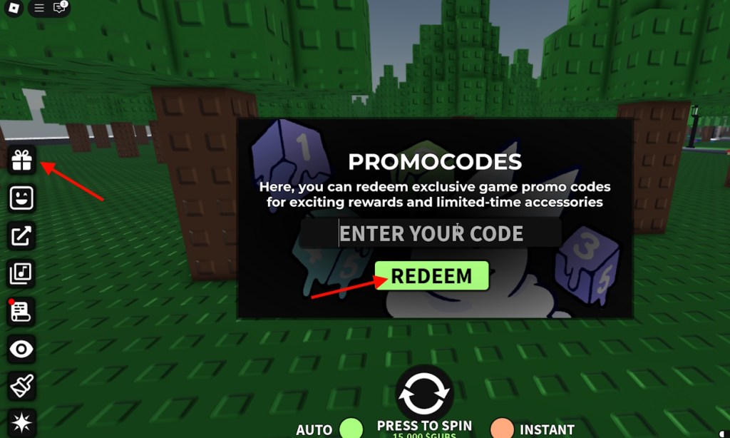 đổi mã gubby rng