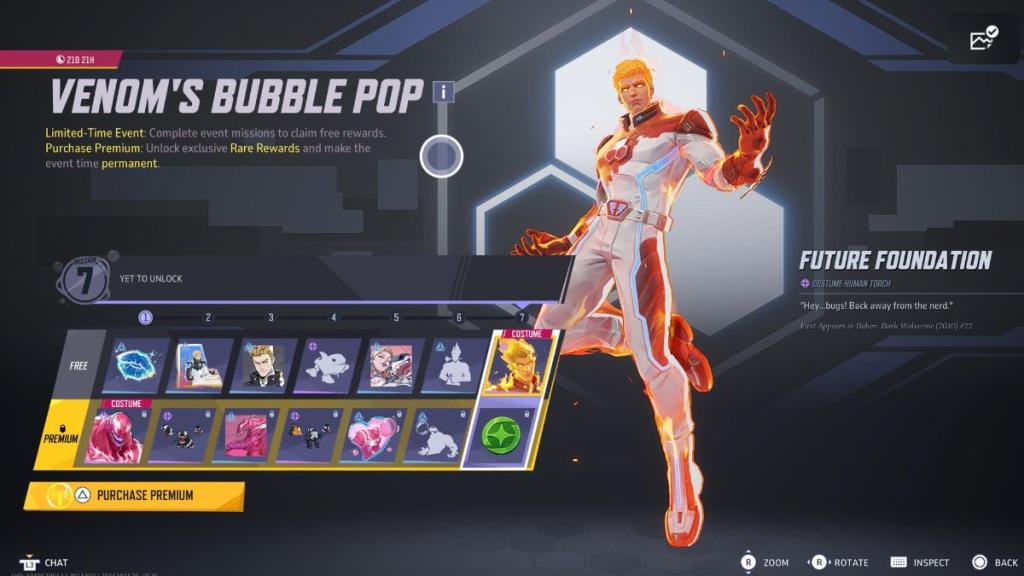 Future Foundation Human Torch skin in Marvel Rivals