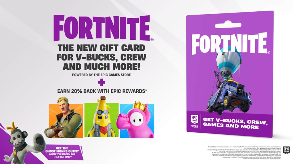 Imagen explicador de tarjetas de billetera de Fortnite