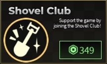 shovel club gamepass dig