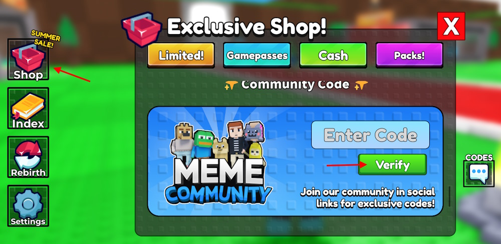 Redimir robar códigos de meme