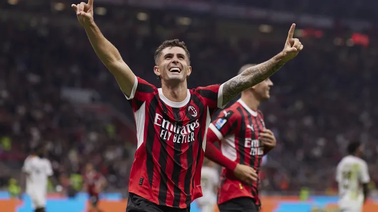 Christian Pulisic AC Milano Christian Pulisic AC Milano