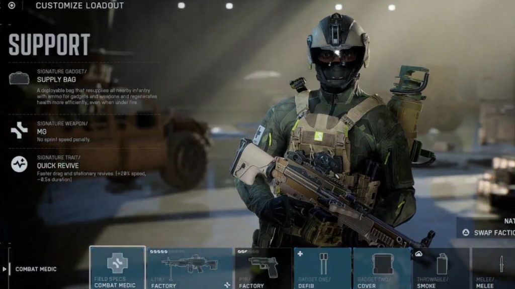 Battlefield 6 Support Class Overview