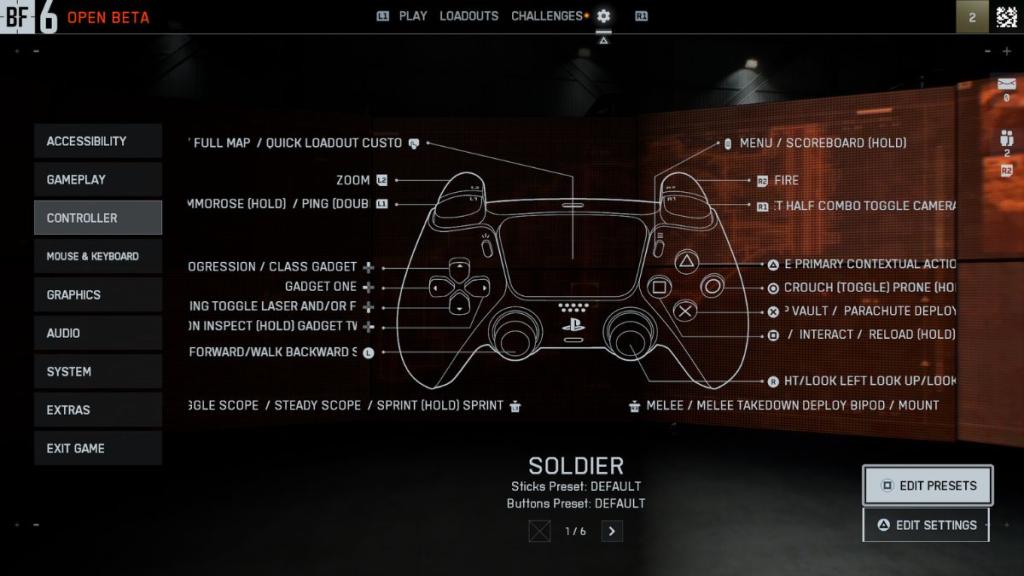 Melhores configurações de controlador para Battlefield 6 Open Beta