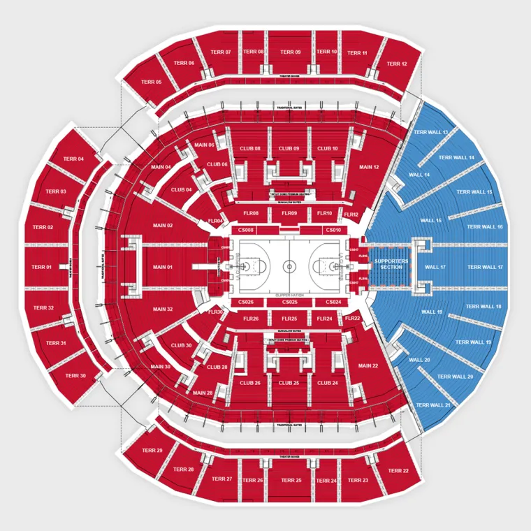 Intuit Dome seating chart Intuit Dome seating chart