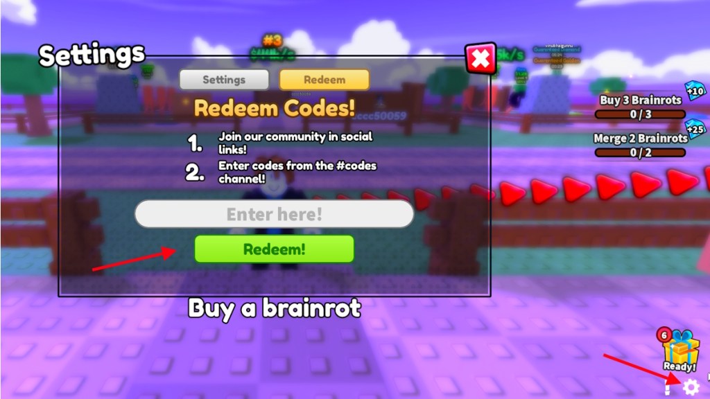Racheter Race A Brainrot Codes