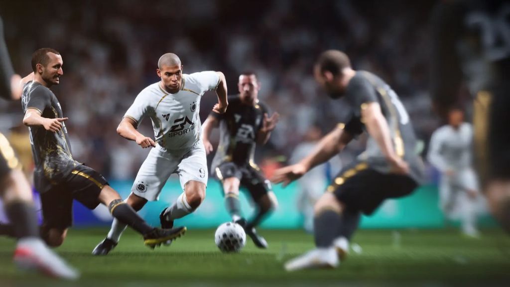 FC 26 rozgrywka z udziałem Ronaldo i Chiellini
