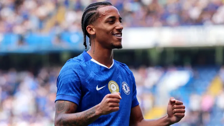 Joao Pedro sau khi ghi bàn cho Chelsea trước AC Milan Joao Pedro sau khi ghi bàn cho Chelsea trước AC Milan