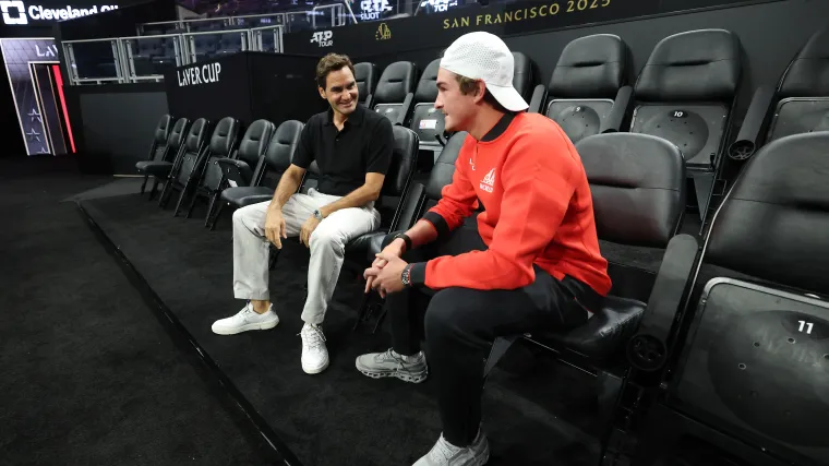 Roger Federer, Joao Fonseca