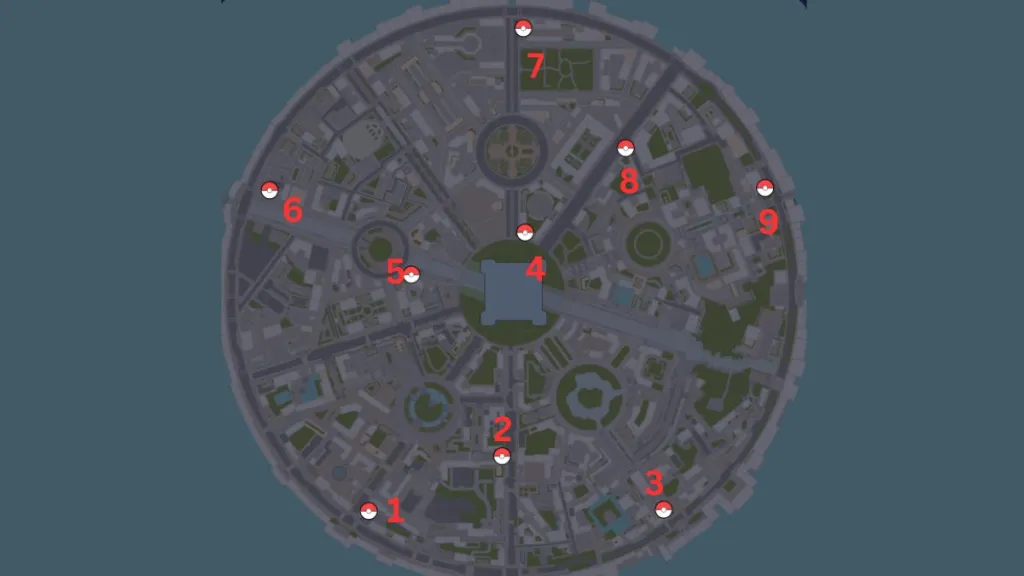 Tous les emplacements du Pokemon Center dans Legends ZA 
